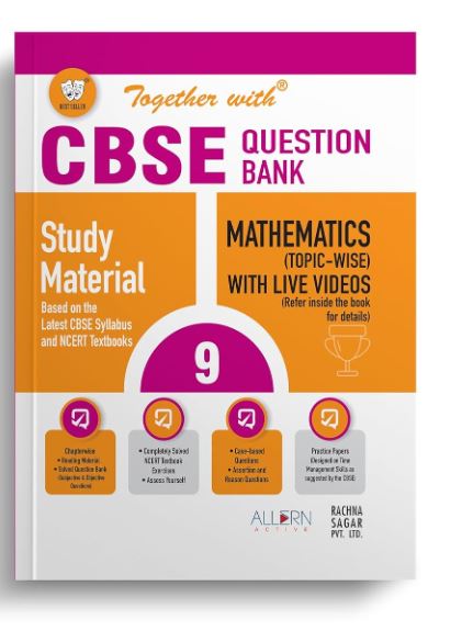 Together With CBSE Class 9 Mathematics Solved Question Bank & Practice Papers (Chapterwise & Topicwise) Exam 2023-24